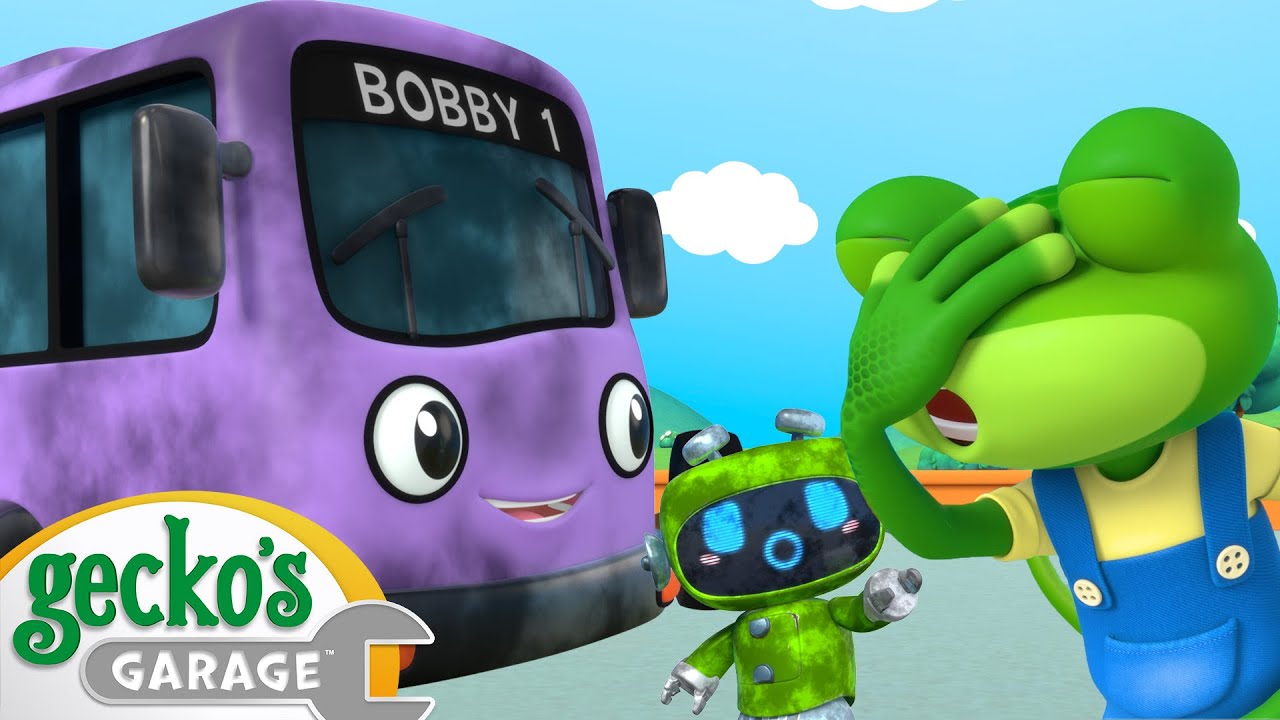 Electric Bobby the Bus | Gecko's Garage | Trucks For Children | Cartoons For Kids