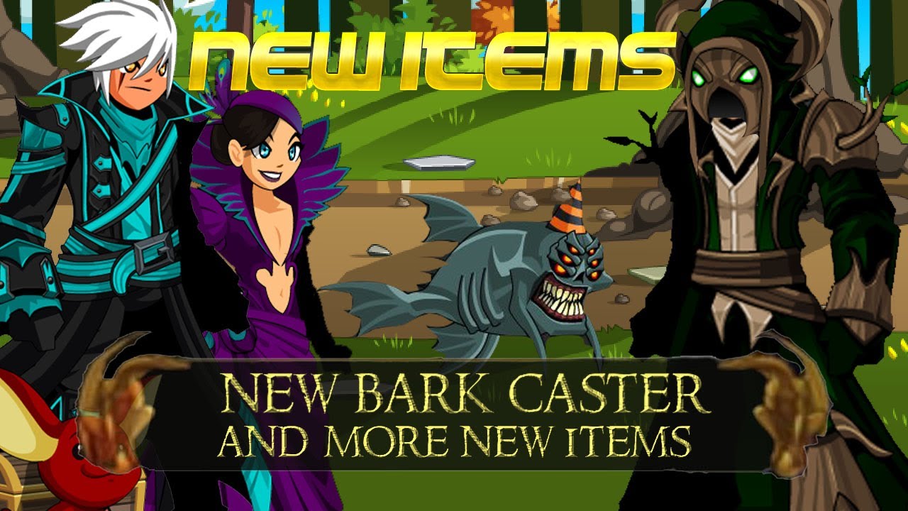 AQW New Bark Caster + Nulgath the Archfish | Plus Nulgath Farming Boost and Lots More New Items!