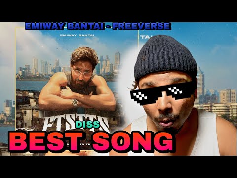 EMIWAY BANTAI - FREEVERSE ( FTSTTS )  | REACTION | ( DISS )🥶