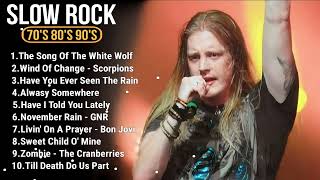 AC\/DC, Scorpions, Bon Jovi, GNR - Slow Rock 80s, 90s Playlist - Rock Ballads Songs Of All Time
