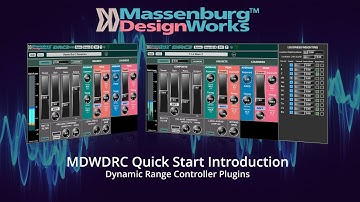 MDWDRC Dynamic Range Controller Plugins Quick Start Introduction