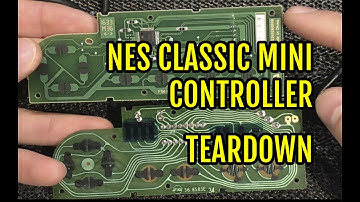 NES Classic Mini Controller Teardown
