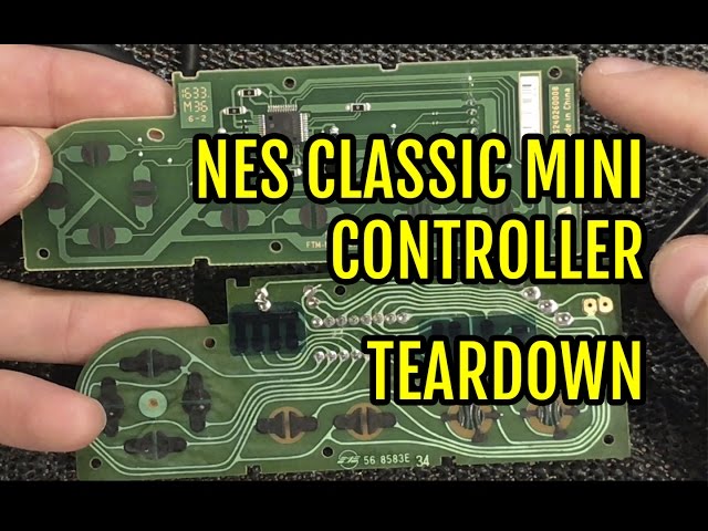 NES Classic Mini Controller Teardown - YouTube - YouTube