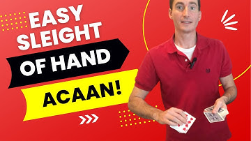 Easy Sleight of Hand ACAAN Card Trick! (ANY Card At Any Number Tutorial - No Setup & Impromptu)