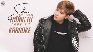 [KARAOKE] Sầu Tương Tư | Tone Nữ - Nhật Phong