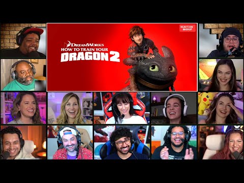 [FULL] HOW TO TRAIN YOUR DRAGON 2 (2014) REACTION MASHUP