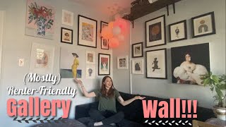 A (Mostly) Renter-Friendly Gallery Wall DIY
