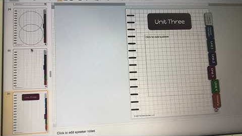 Digital Interactive Notebook: 4 Units