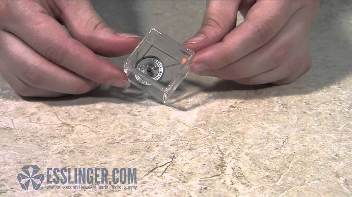 Clear Plastic Boxes Watchmakers Supply