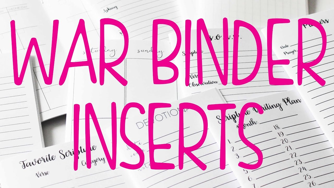 WHERE TO BUY INSERTS WAR BINDER YouTube