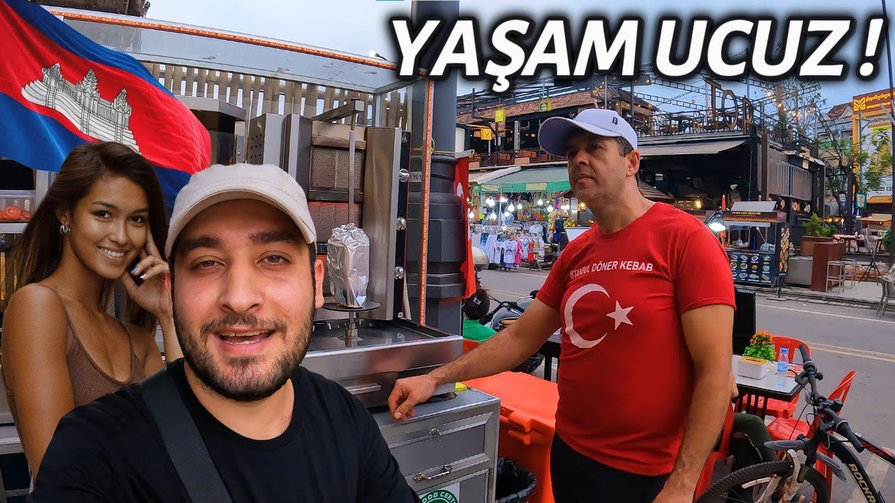 İŞ KURMAK YAŞAMAK BURADA ÇOK KOLAY TÜRK DÖNERCİ ANLATIYOR ! KAMBOÇYA #143