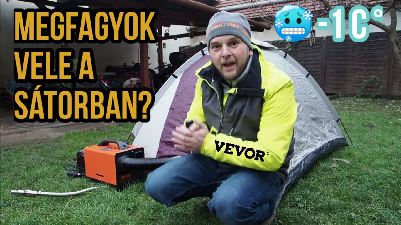 Vajon egy sátrat is befűt? - VEVOR dízelfűtés
