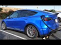 Tesla  Model Y On The Track First Ever *ITS FAST!*