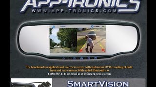 App-Tronics SmartVision dual line DVR, rear camera with added BT 4.0 screenshot 5