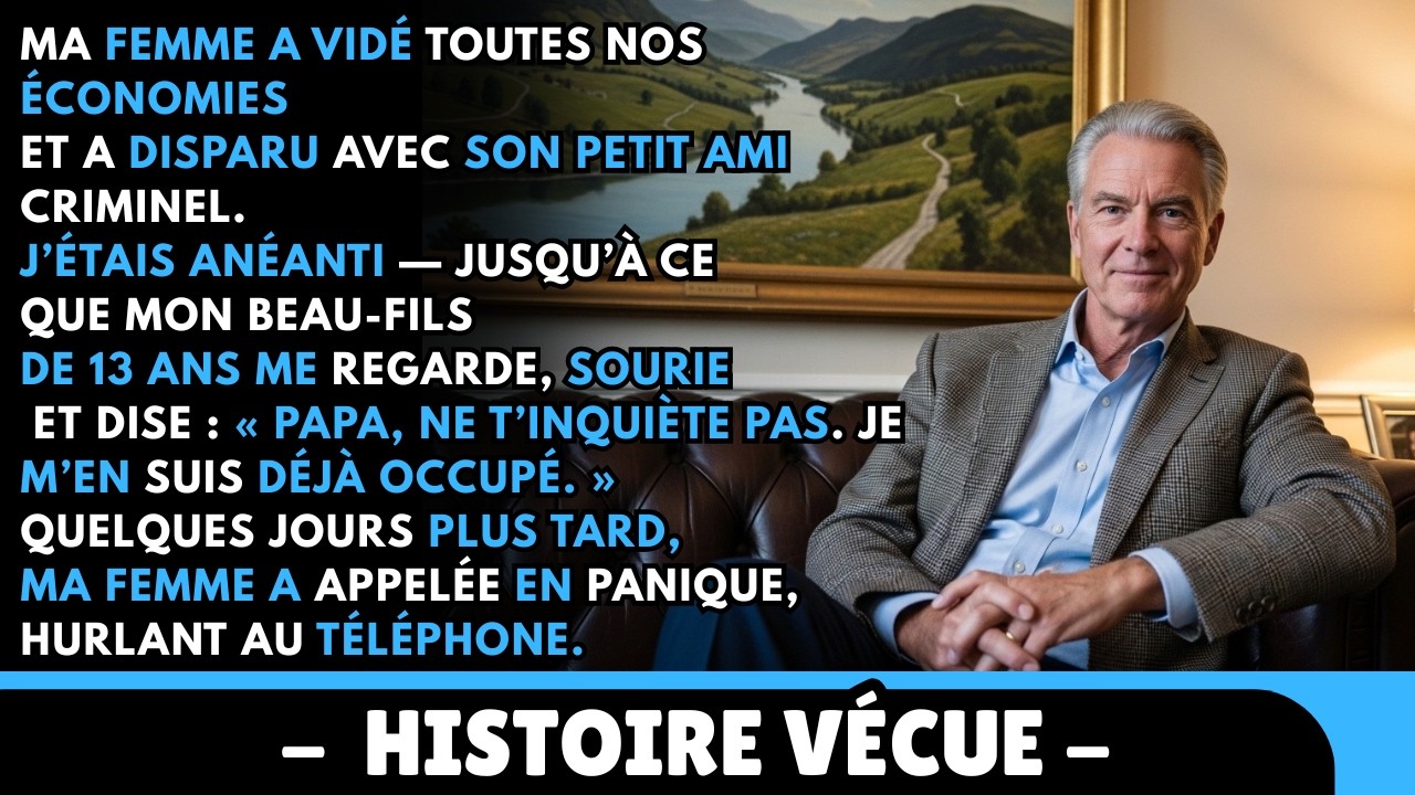 Un mardi banal, je rentre du chantier, couvert de poussière, rêvant d’un verre de vin. La maison est silencieuse. Trop silencieuse. Dans le placard, la moitié des vêtements de Caroline a disparu....