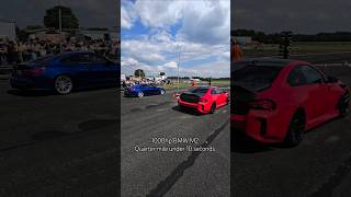 BMW M440i vs 1000hp tuned BMW M2 drag race at Cars and Planes 2026