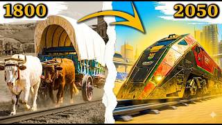 South African Train Evolution 1800s–2050 | From Ox Wagons to Electric Locomotives!