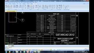 GstarCAD 2012 CAD SHEET TO EXCEL.mp4