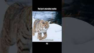 The lynx&#39;s starvation routine (P2) #shorts