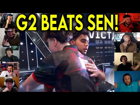 Valorant Streamers Reacts To G2 Dominant Win Against Sentinels In VCT