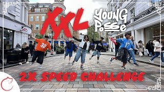 [KPOP IN PUBLIC | 2X SPEED | 4K] YOUNG POSSE (영파씨) 'XXL' Dance Cover | LONDON