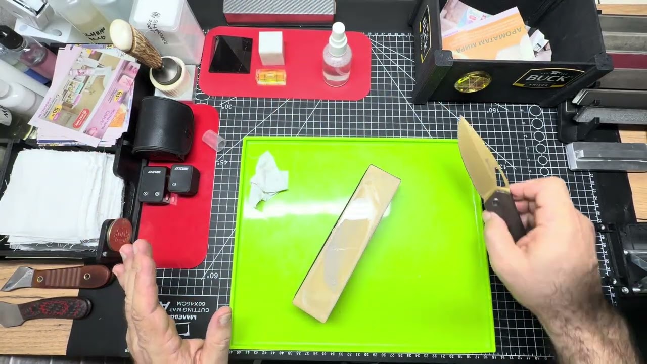 Правка любимого ножа. 