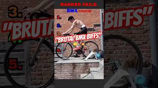 RANKED FAILS: BMX CHAOS 5 BRUTAL BMX FAILS🚴‍♀️💥 #bmx #fails #shorts #ranked #lol