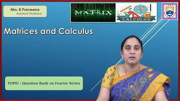 Question Bank on Fourier Series by Mrs. B Praveena