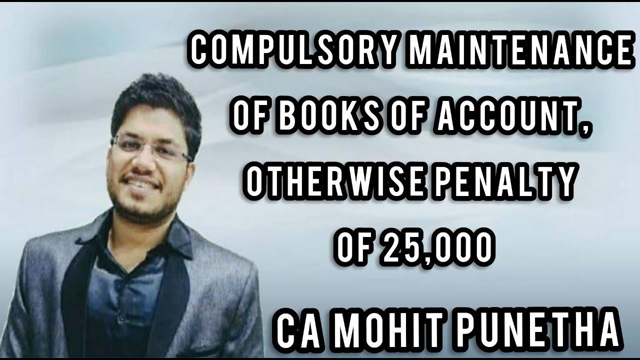Section 44AA Compulsory Maintenance Of Books Of Account Otherwise Section 44aa compulsory maintenance of books of account otherwise