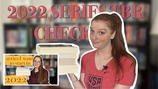 2022 SERIES TBR CHECK-IN | how am I doing on these goals?