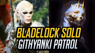 Baldurs Gate 3 Bladelock Solo Githyanki Patrol Honour Mode