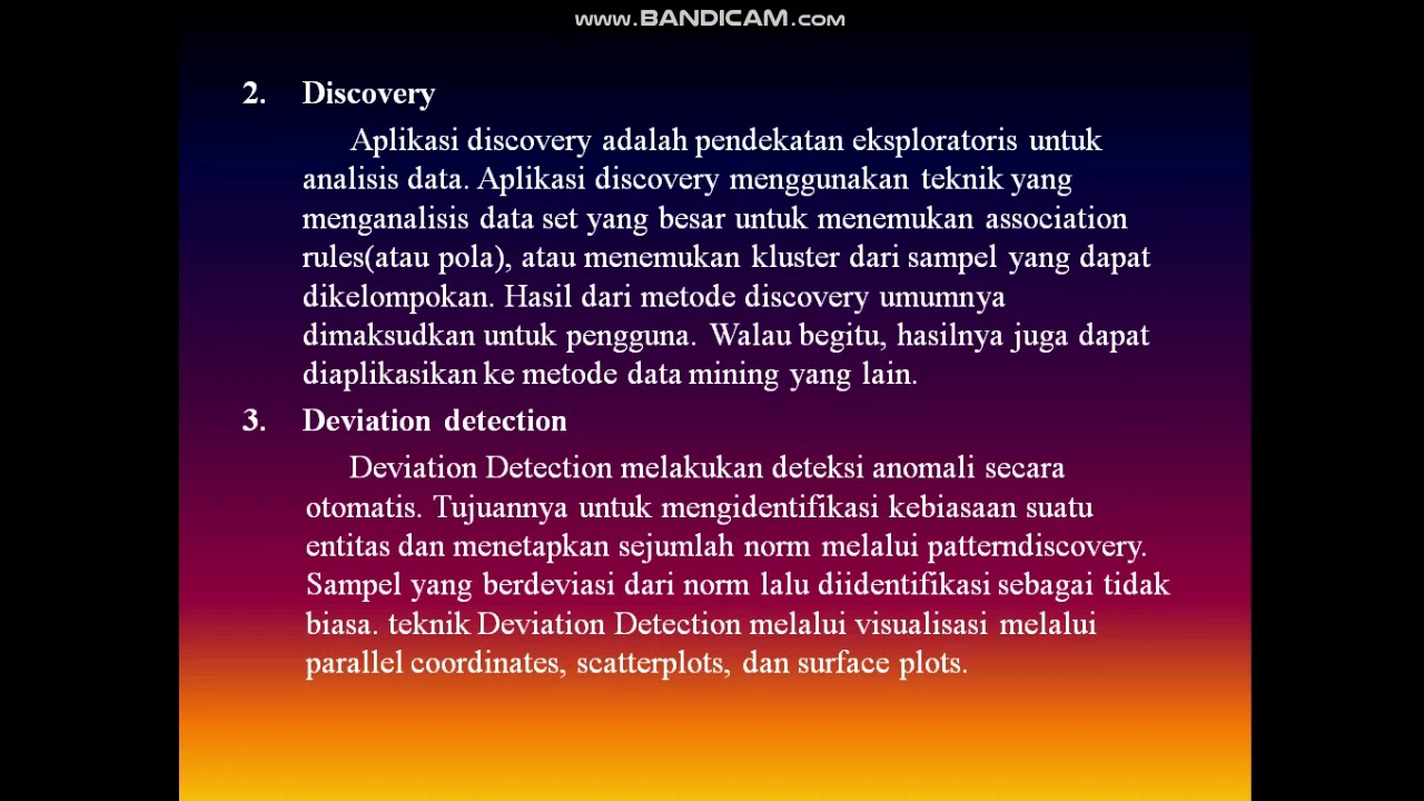 Teknik Dan Metode dalam Data Mining - YouTube