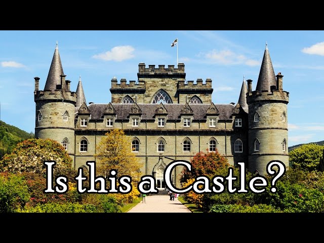 What is the difference between a fortress, castle and stronghold