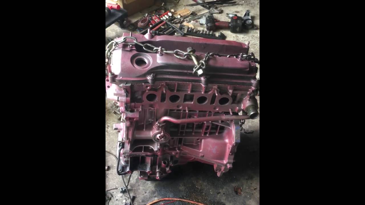 05 scion engine removal pt 6 - YouTube