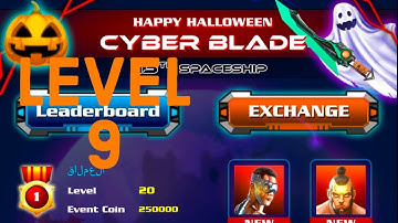 Happy Halloween Cyber Blade Event 2022 Level 9 Galaxy Attack Alien shooter | Zambario Gamers