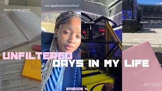 UNFILTERED DAYS IN MY LIFE EP.4 | easter, back2school, uni application etc. | South african youtuber