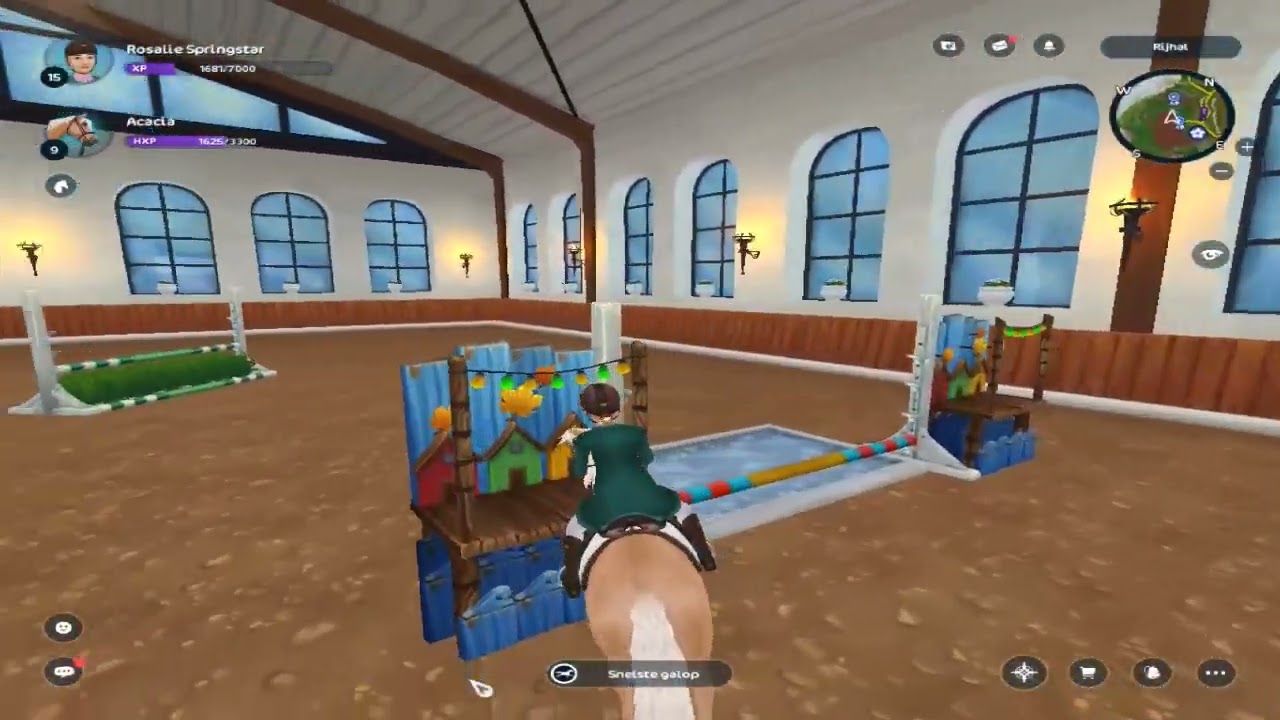 Het paard dat op hol sloeg.