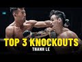 Thanh Le’s Top 3 KNOCKOUTS