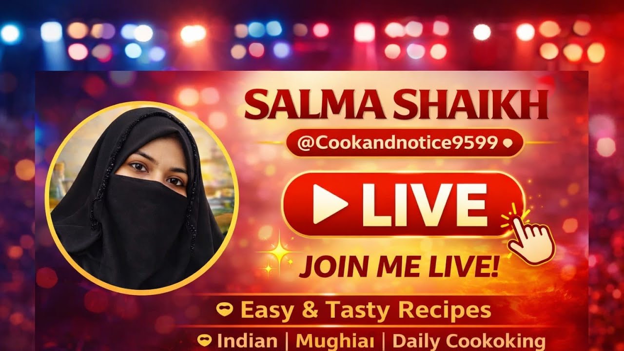 Salma Shaikh is live!