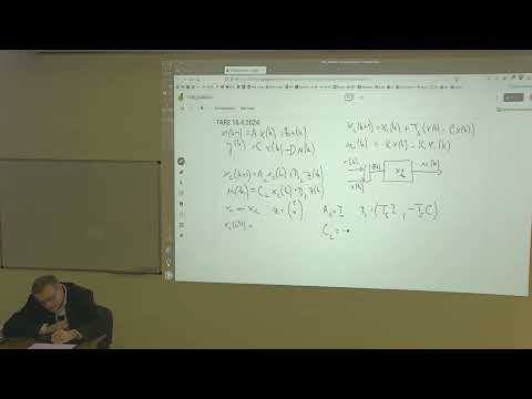 Náhľad videa: TAR2 20240416 State-Space Discrete Control 2/2