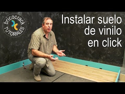 Instalar suelo de lamas resistente al agua en click (Bricocrack