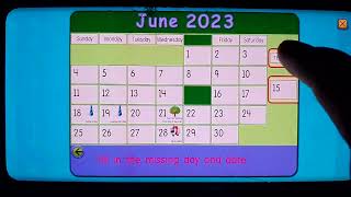 Starfall The June 15, 2023 Calender