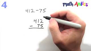Math Antics Exercise Video 13: Multi-Digit Subtraction