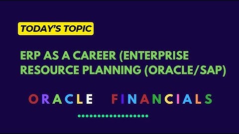 Oracle General Ledger Topics # Oracle Financials # Oracle Cloud Financials