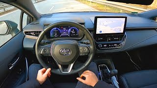 2022 Toyota Corolla 1.8 Hybrid TS Team Deutschland - pov test drive #toyota #corolla #toyotacorolla by GTOMAXIM 689 views 1 month ago 11 minutes, 6 seconds