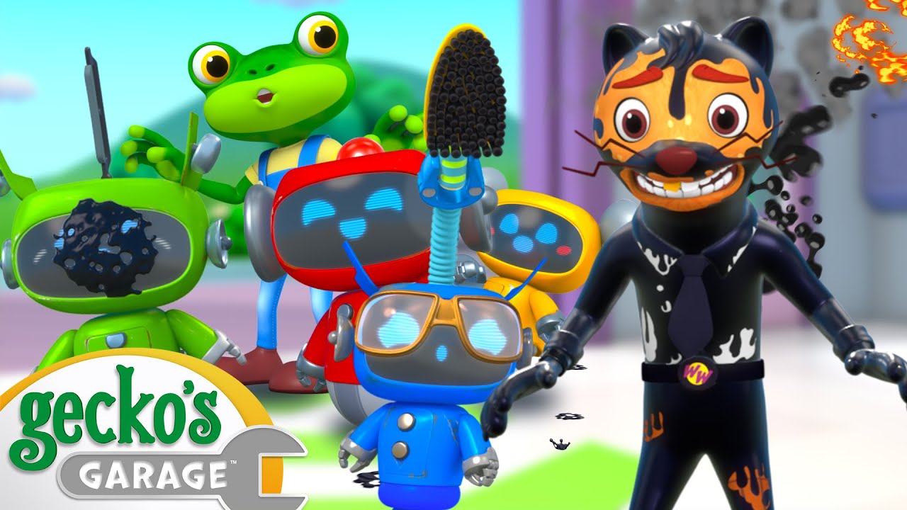 ⁣Gecko's Garage - Dirty Weasel | Cartoons For Kids | Toddler Fun Learning