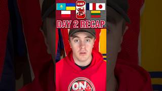 2026 IIHF Division IA Men's World Championship Day 2 Recap!!! #IIHF #iihfworlds