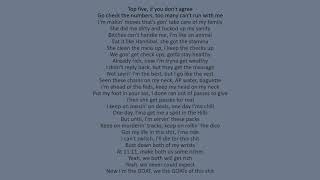 6lack - Know My Rights ft. Lil Baby (lyrics)