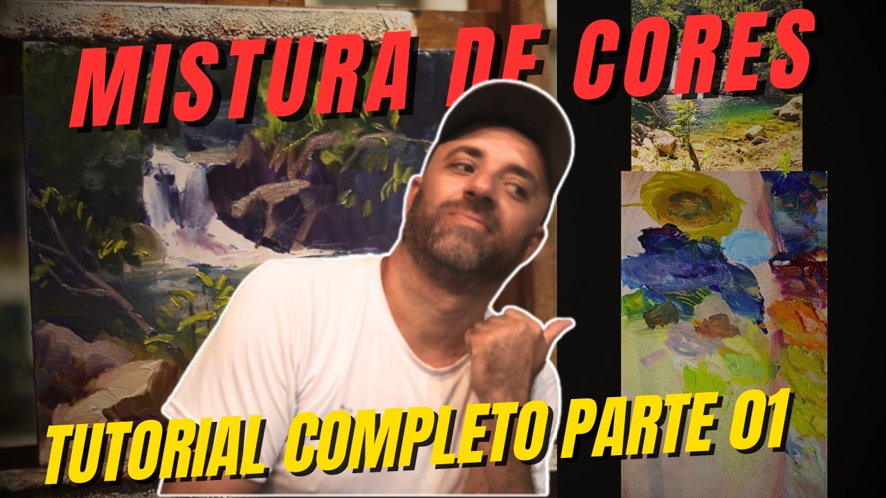 PASSO A PASSO mistura de CORES!