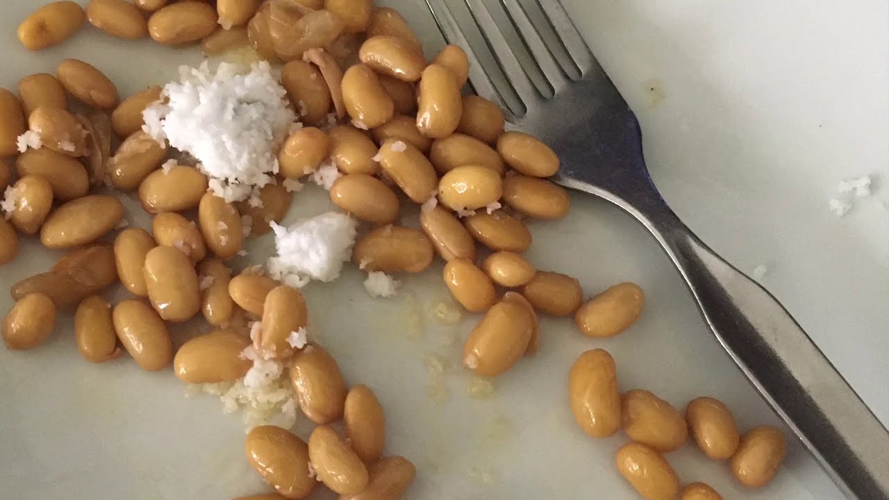 Easy soya bean recipe/health food/පහසු සෝයා බෝංචි ආහාර/Auðveld